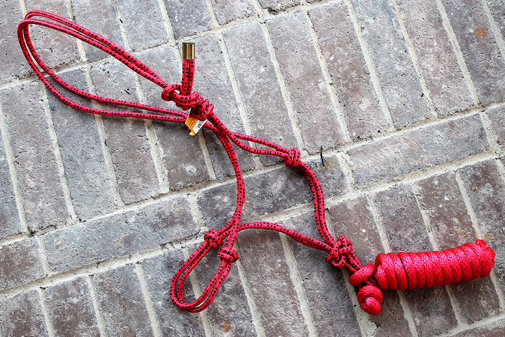 Horse Nylon HALTER Lead Rope Bling Tack Noseband  60644