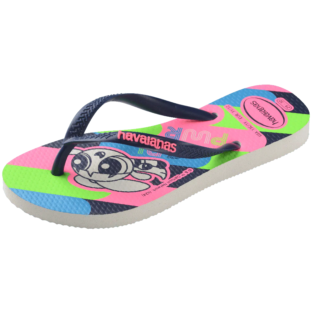 Chinelo Havaianas Infantil Slim Meninas Super Poderosas