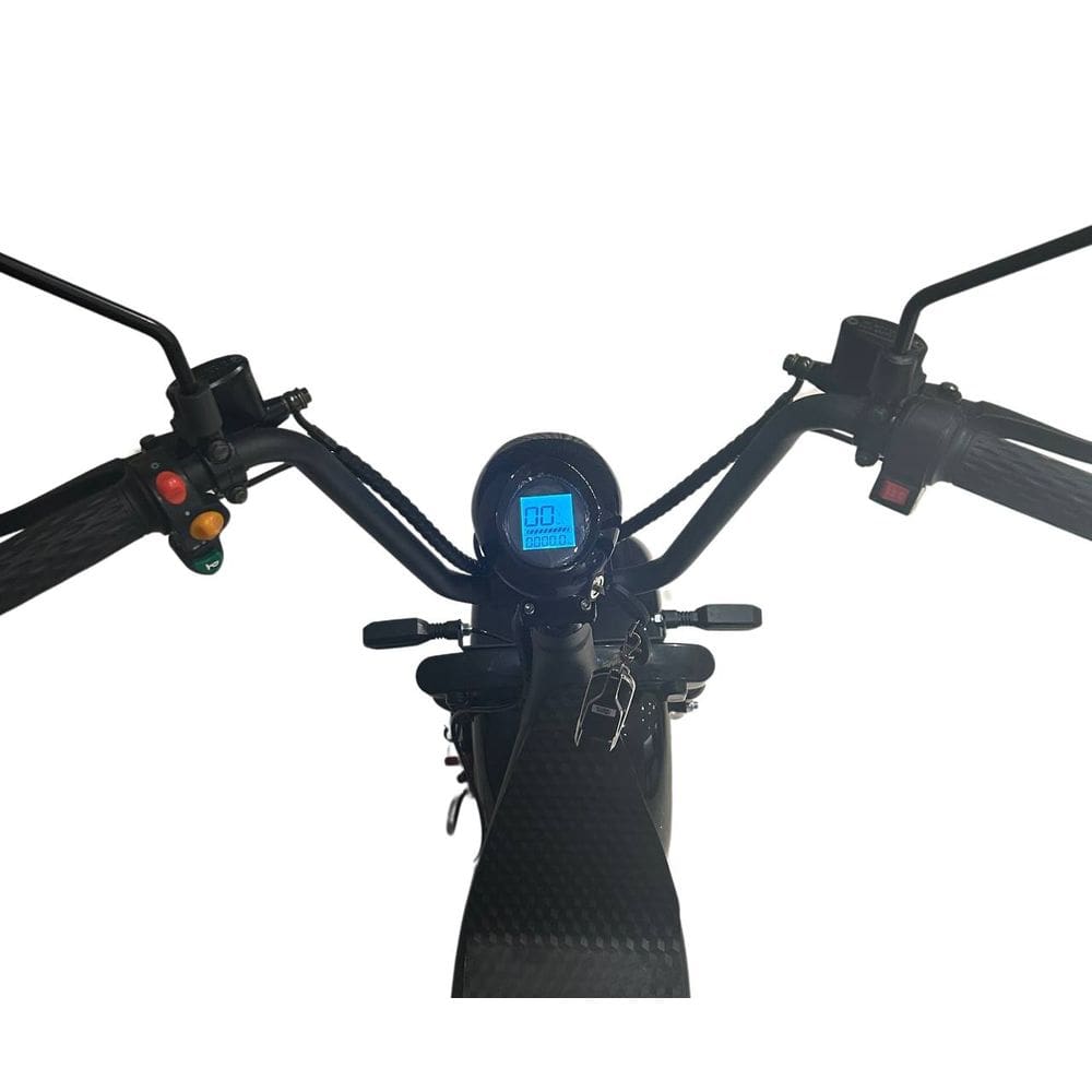 Bicicleta Elétrica Austin 1000w Sem Cnh Moto Scooter - Cor: Preto