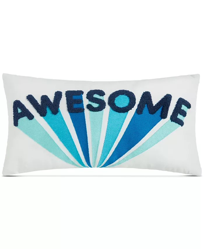 Charter Club Kids You're Awesome Decorative Pillow， 12