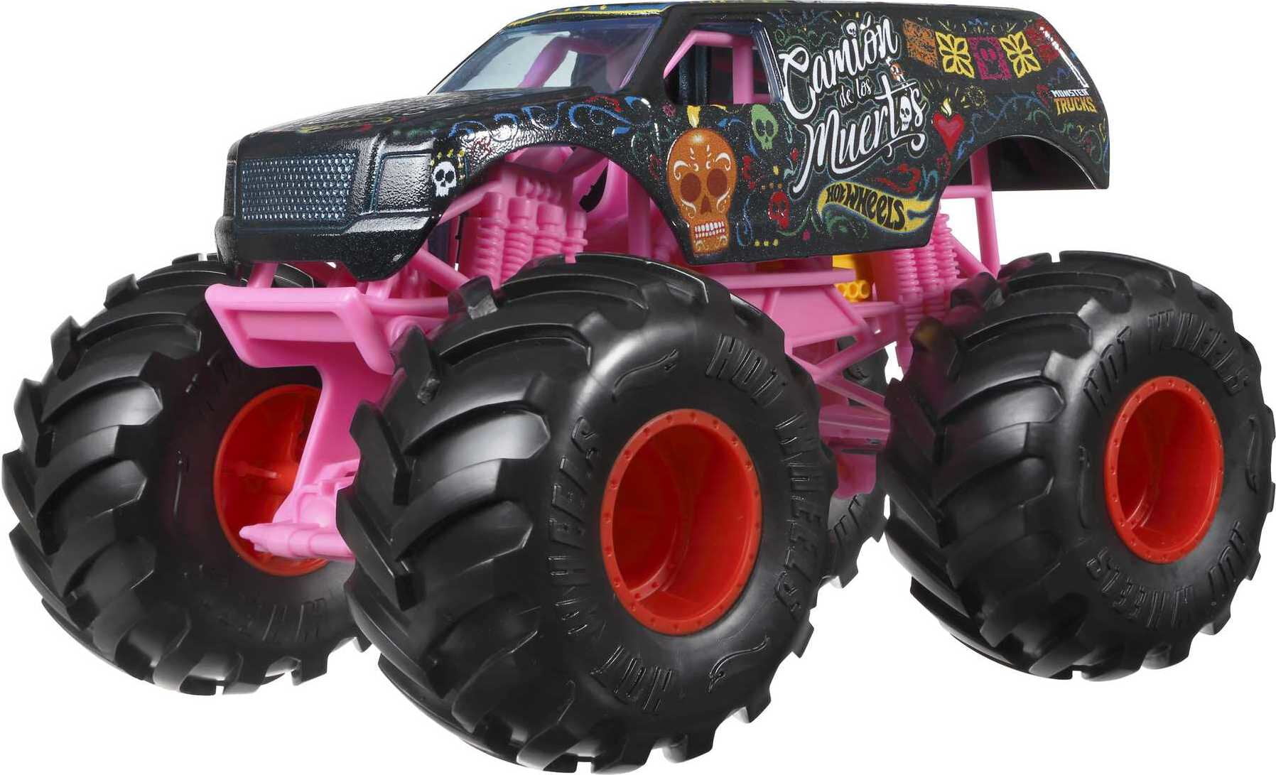 Hot Wheels Monster Trucks Demo Derby 1:24 Scale Die-Cast Assortment Toy Vehicles For Kids 3 Years and Up