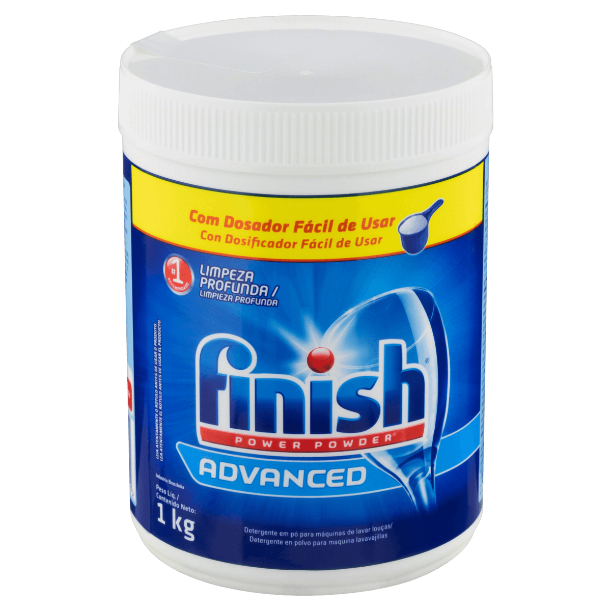 Detergente para Lava Loucas em Po Finish 1kg