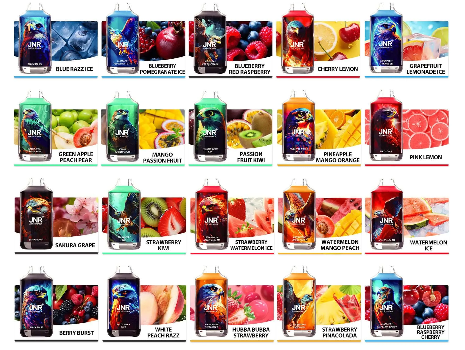 JNR Falcon 16000 Puffs Original Edition – Disposable E-Cigarette