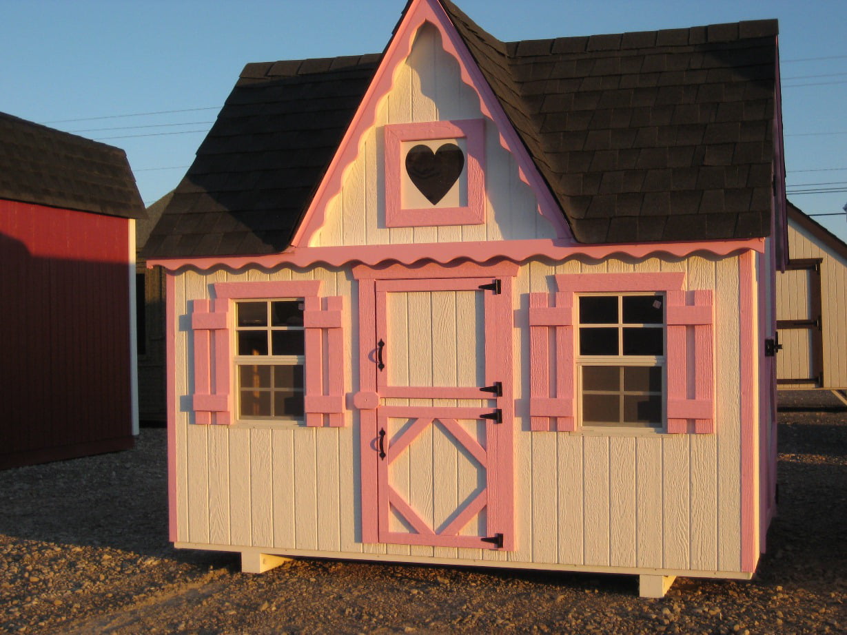 Victorian Playhouse DIY Kit 4x6 w/Floor Kit