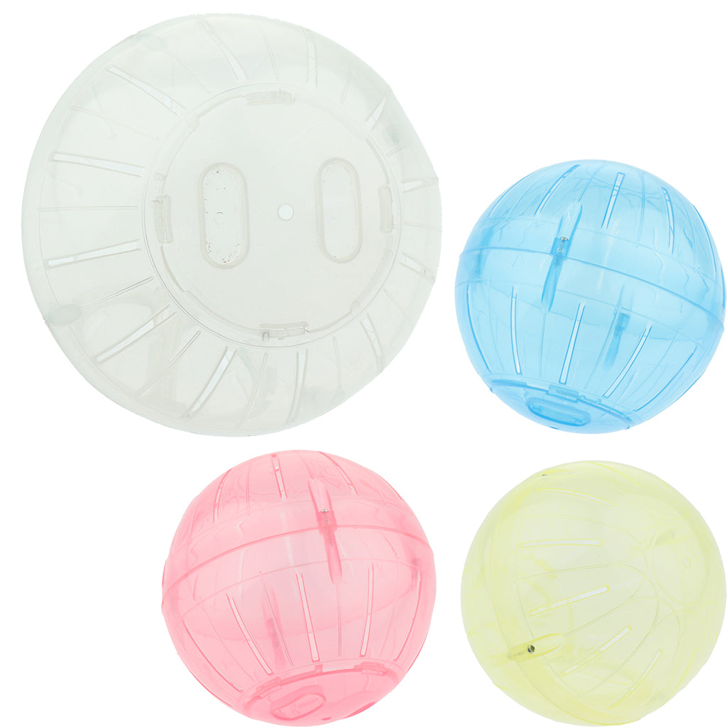 Hamster Ball Exercise Ball For Small Animal Mini Ball For Pet 4 Colors - white， Dia.10cm