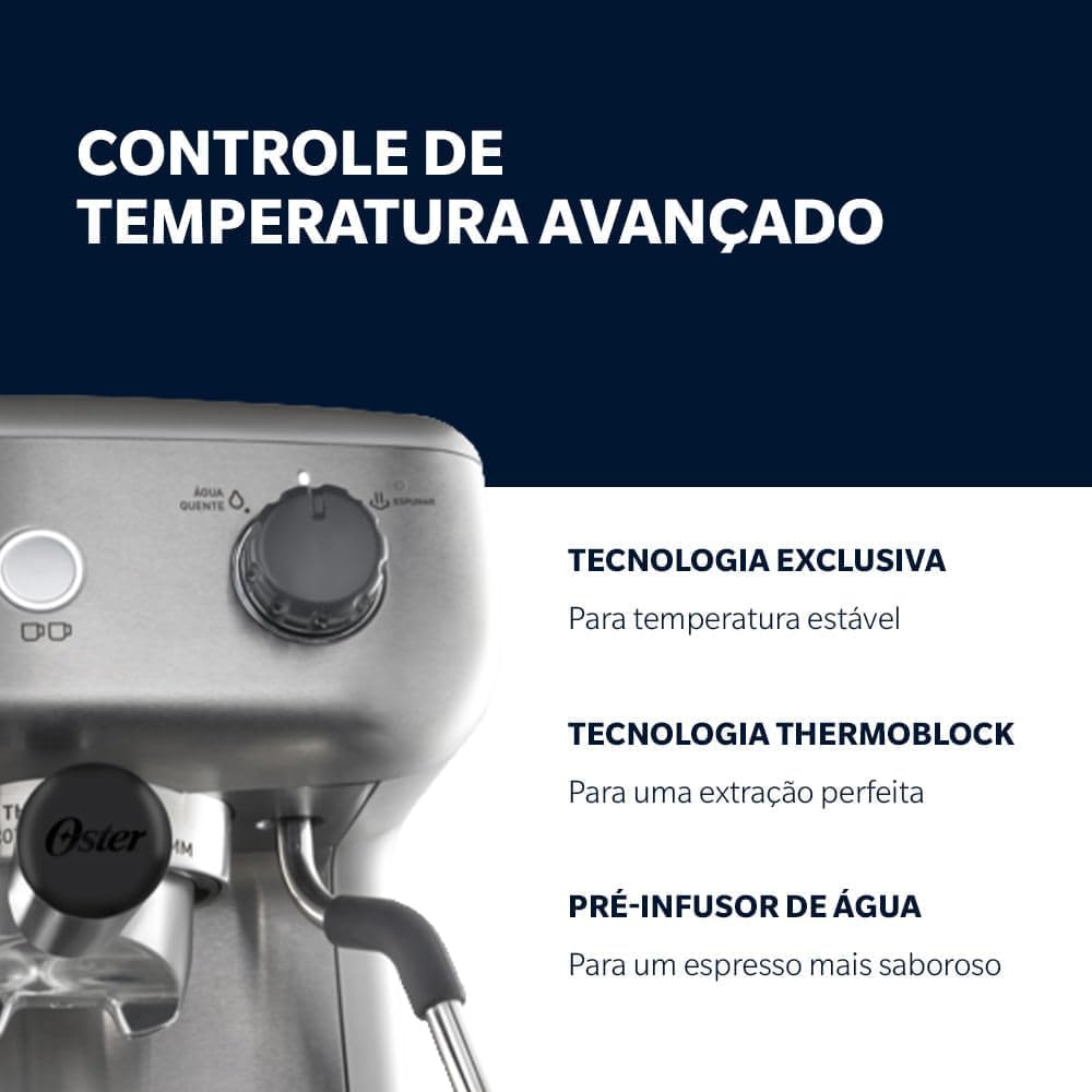 Cafeteira Espresso Oster Xpert Perfect Brew - 220V