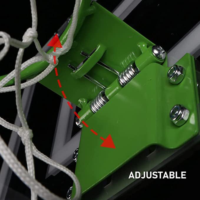 Mini Indoor Basketball Hoop Glow in The Dark Set for Door and Wall， with Complete Accessories， LED Kids Mini Basketball Hoop and Ball