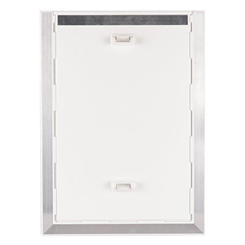 BarksBar Medium Plastic Dog Door with Aluminum Lining for Pets up to 40 lbs