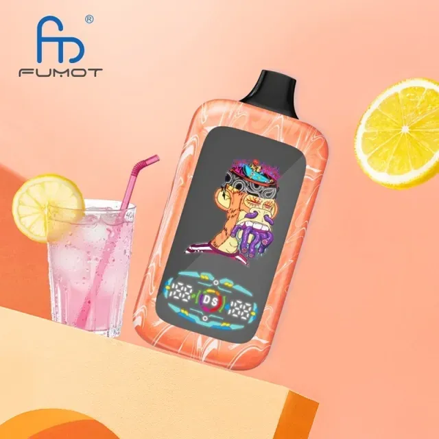 Fumot Digital Monkey 40.000 Züge – Extrem langanhaltend mit intensivem Geschmack 🍓🍋 | Sanftes Dampferlebnis 💨