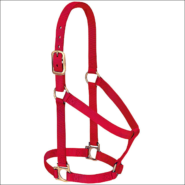 Red Weaver Western Tack Basic Horse Halter 1
