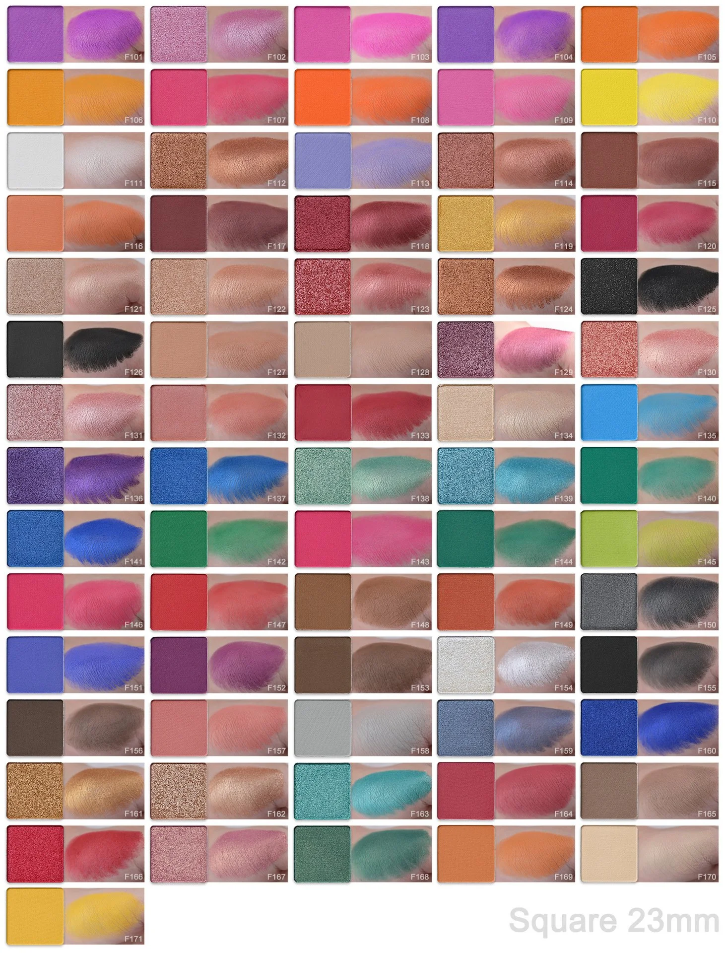 18 Highly Pigmented Shimmer Matte Colors Eyeshadow Palette