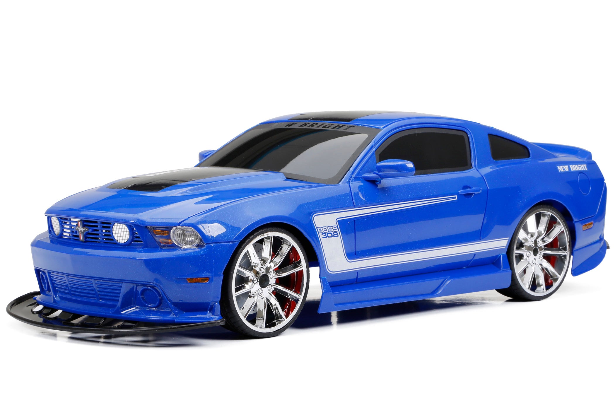 New Bright (1:10) Ford Mustang Battery RC Sports Car， 61029U-6B