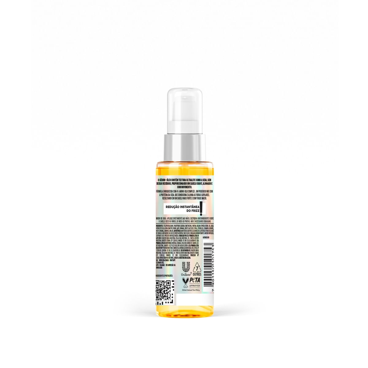 Serum Oleo Tratamento Seda Toque de Seda 60ml Pump