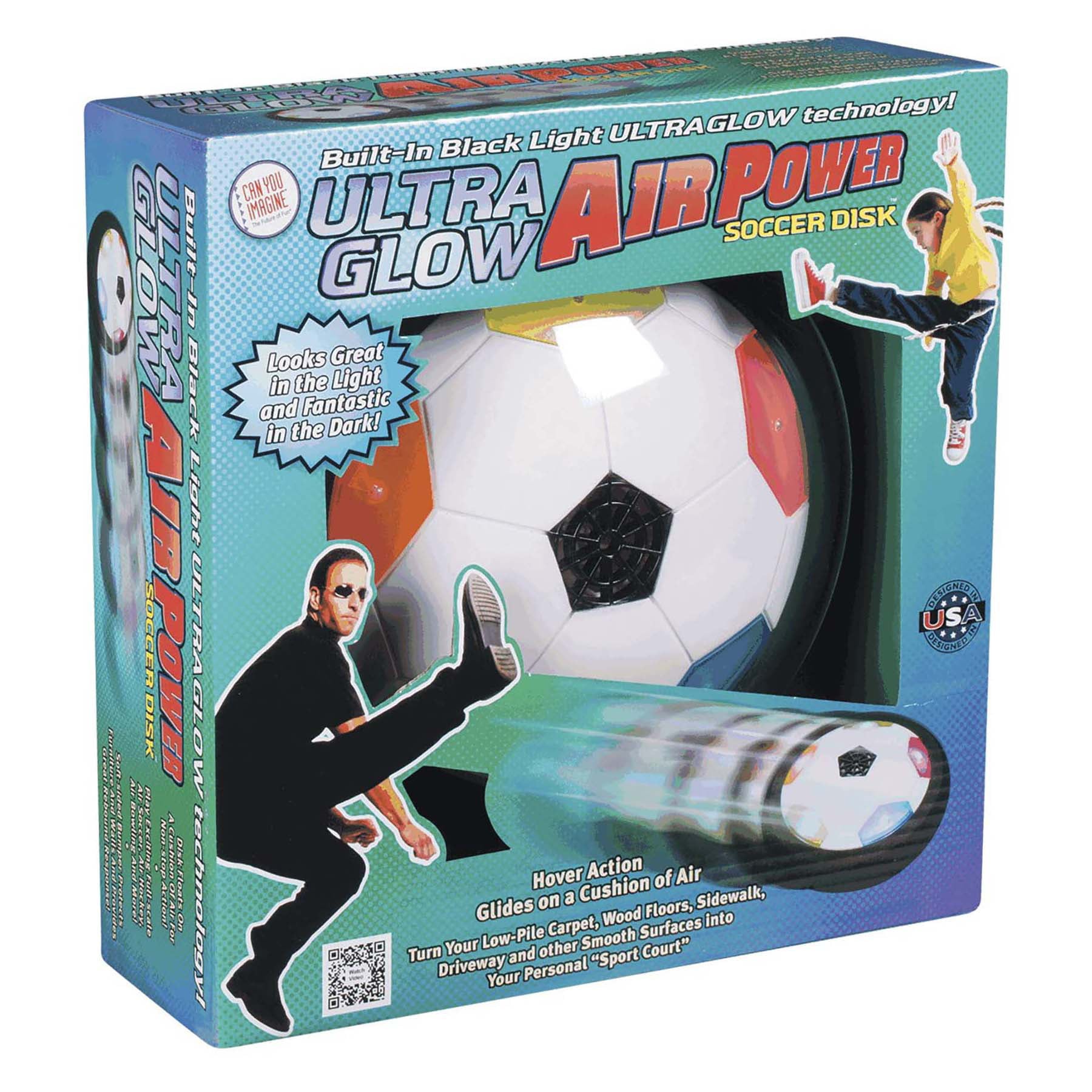 Can You Imagine， Ultra Glow Air Power Soccer Disk