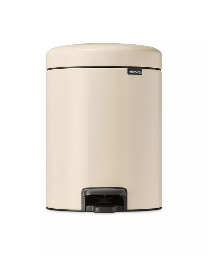 Brabantia New Icon Step on Trash Can， 1.3 Gallon， 5 Liter