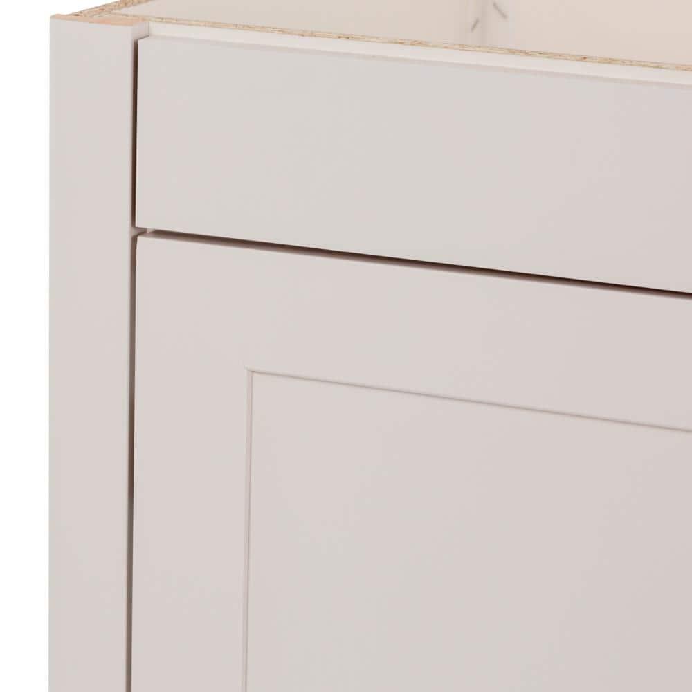 Home Decorators Collection Westcourt 36 in W x 21 in D x 34 in H Bath Vanity Cabinet Only in Cream