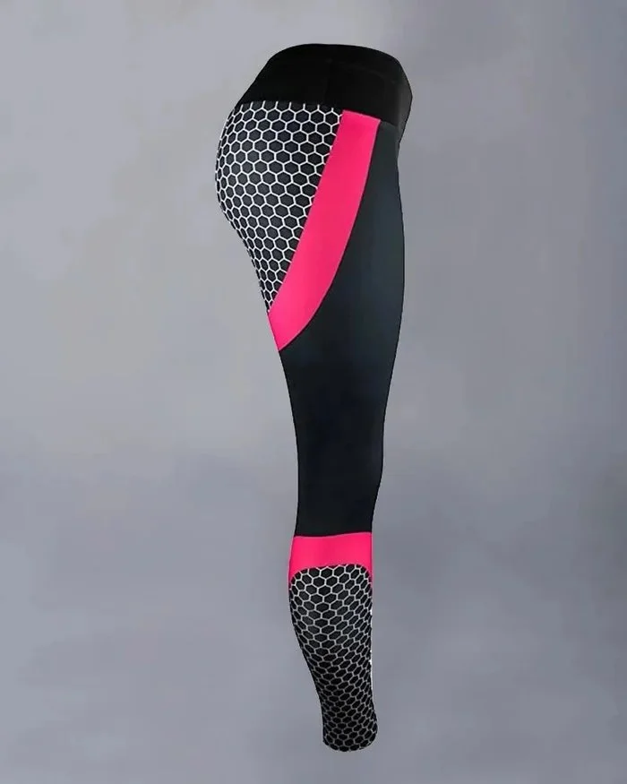 🔥🔥[Buy 2 Free Shipping]🍑Colorblock Butt Lifting High Waist Sp