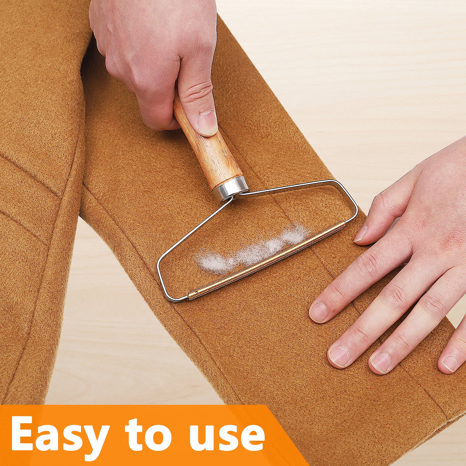 Juhenon Lint Remover， Clothes Fuzz Remover Fabric Shaver， Portable Lint Rollers， Pet Hair Remover for Clothing Sweater Coat， (2 PCS)