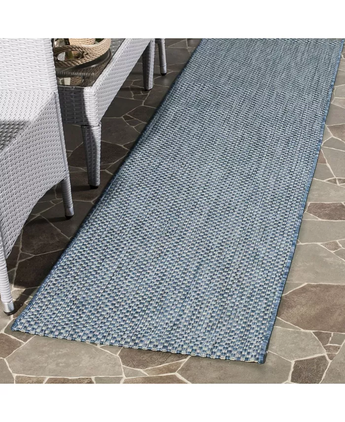 Safavieh Courtyard Navy and Grey 2'3