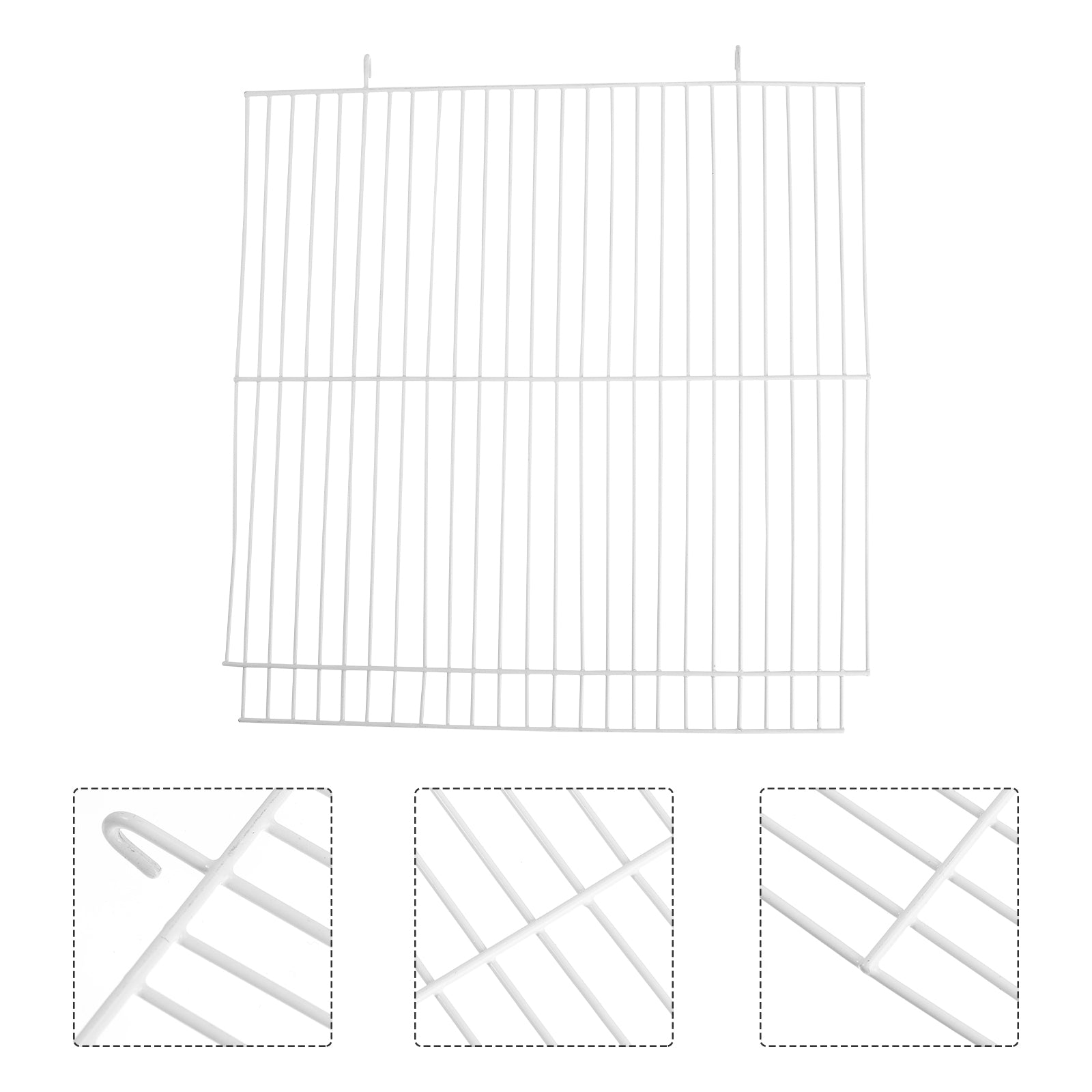 NUOLUX Baffle Cage Pet Playpen Hamster Panels Small Segregation Net Plate Iron Isolation Exercise Animal Door Board Mesh Metal