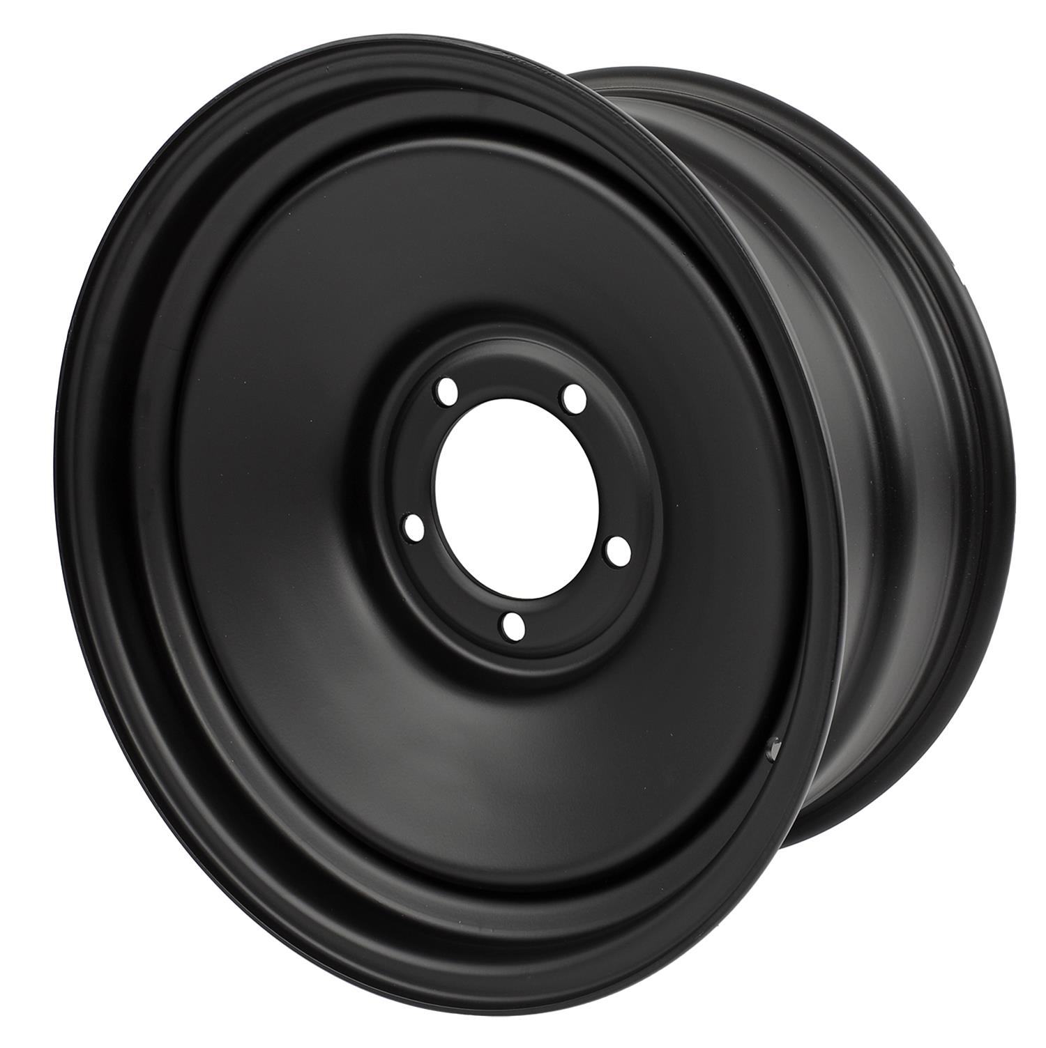 U.S. Wheel 68-8855 U.S. Wheel 68 Series Rat Rod Matte Black Wheels