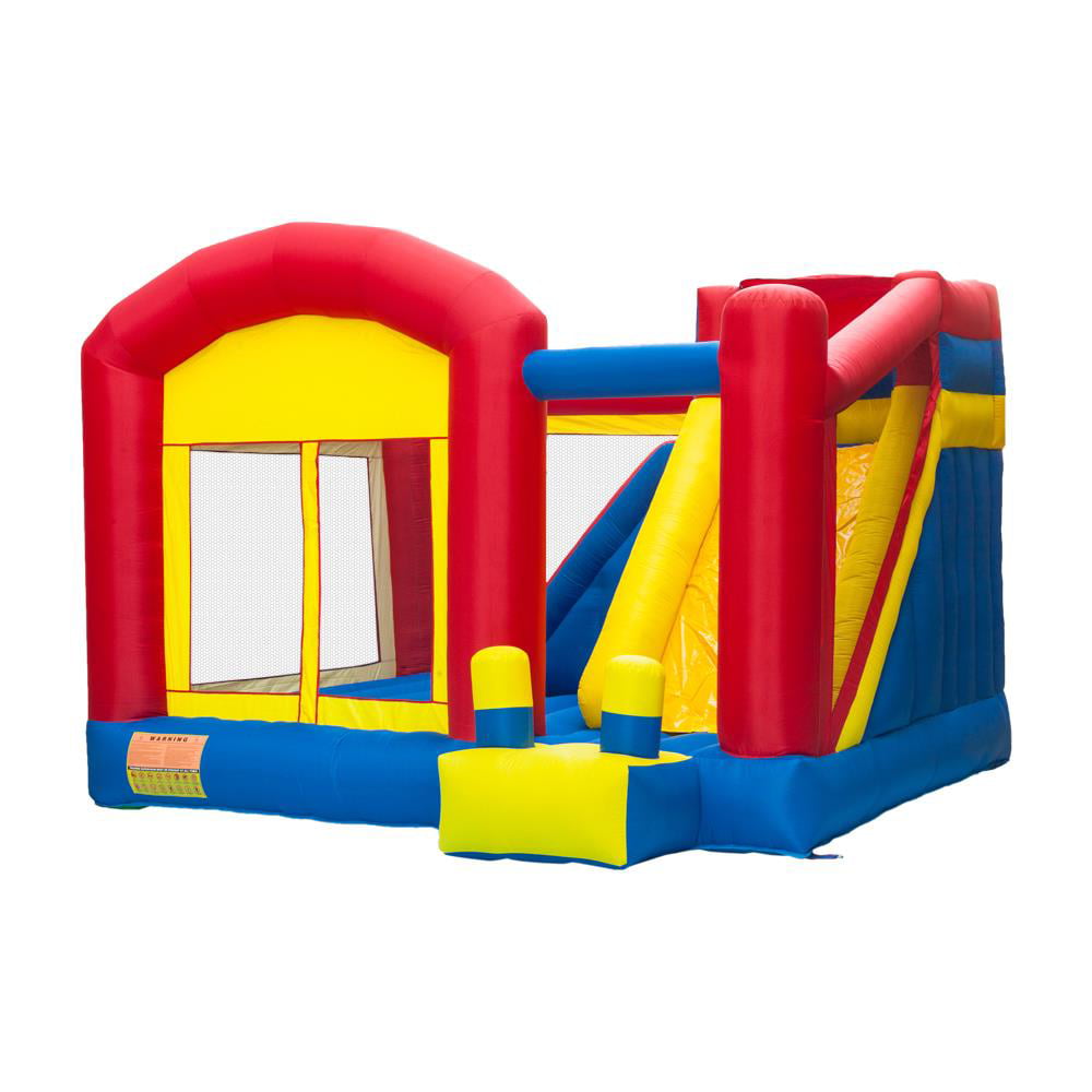 Ktaxon Inflatable Bounce House Castle Jumper Moonwalk Bouncer with 680W Air Blower
