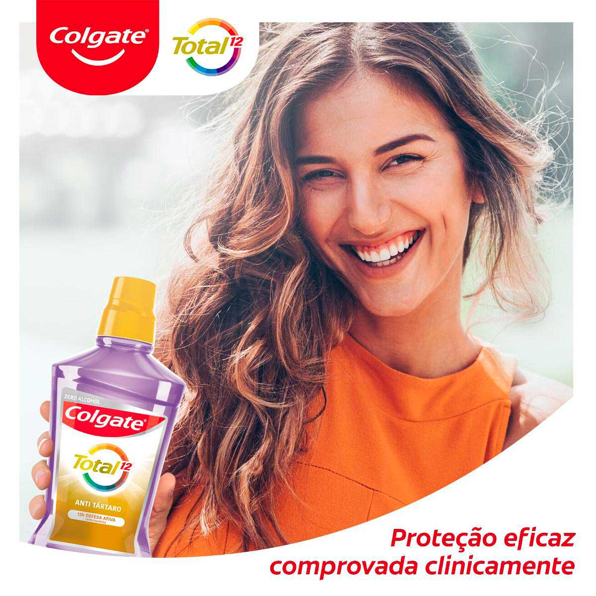 Enxaguante Bucal Colgate Total 12 Anti Tartaro 500ml