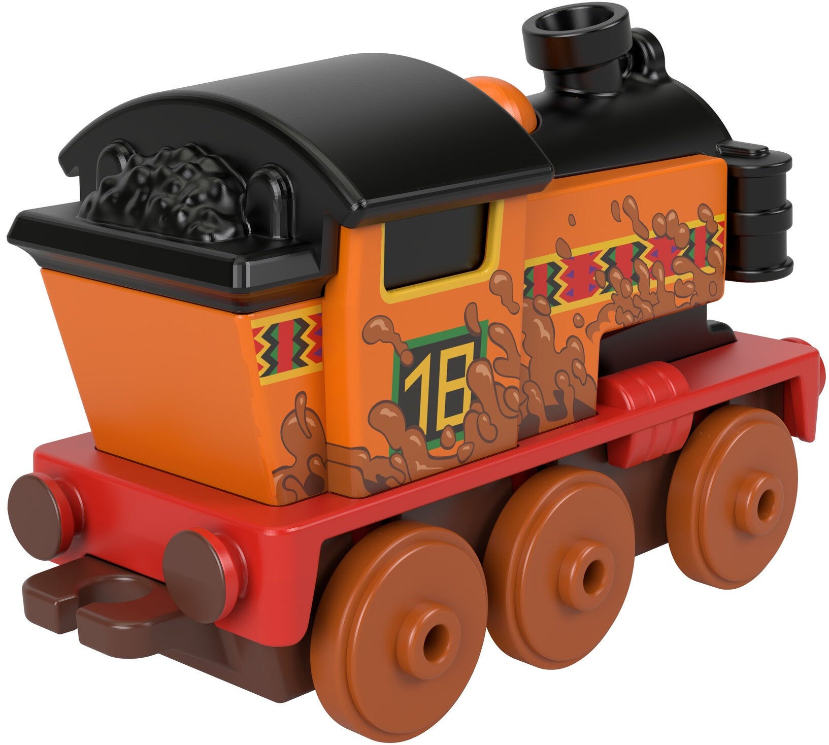 Fisher-Price Thomas and Friends Mud Run Nia Push-Along Engine