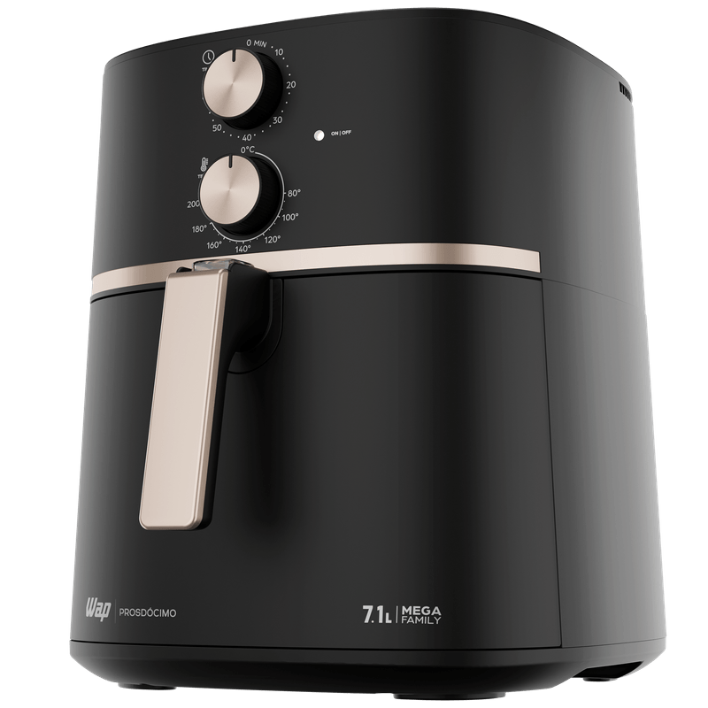 Fritadeira Elétrica WAP Air Fryer Mega Family 7,1L