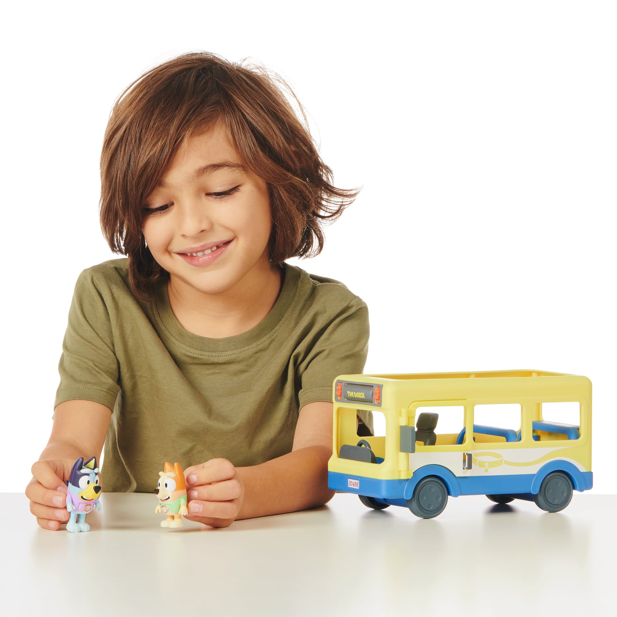 Bluey， Adventure Bus， Bus Vehicle Bluey and Bingo 2.5-3