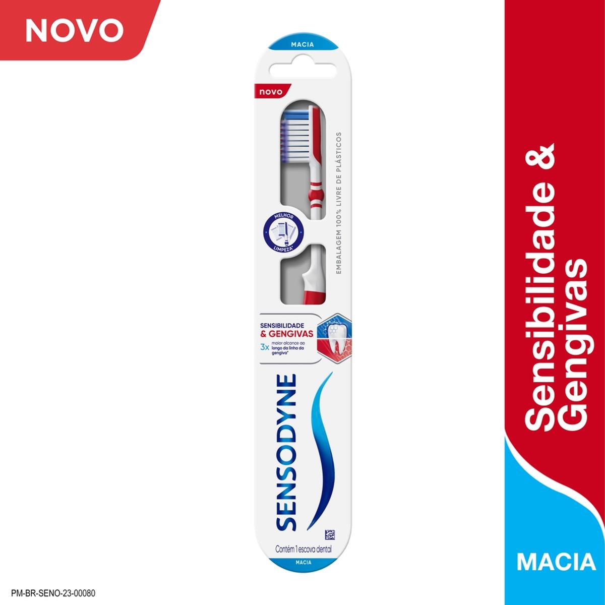 Sensodyne Escova de Dente Sensibilidade & Gengivas