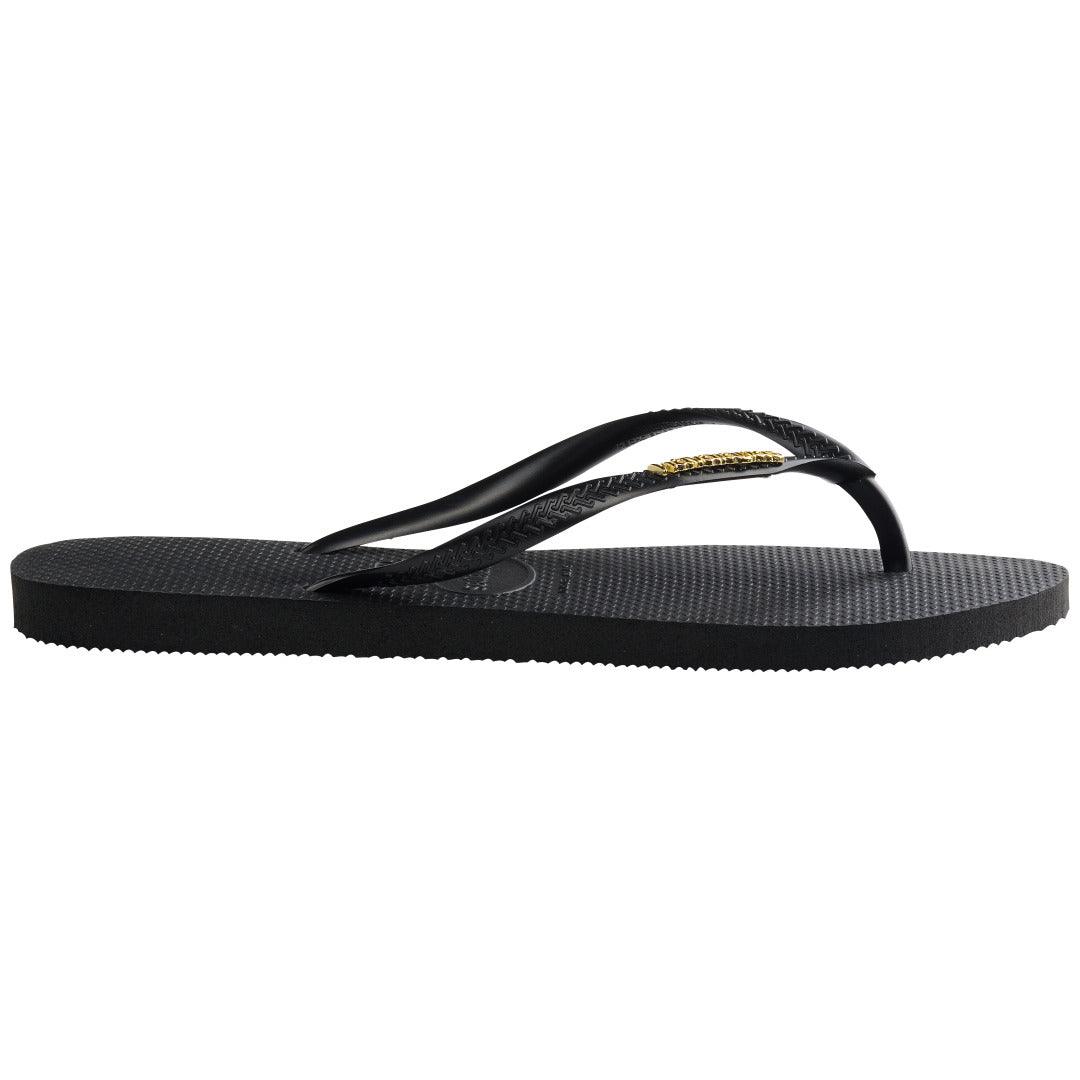 Chinelo Havaianas Slim Logo Metallic