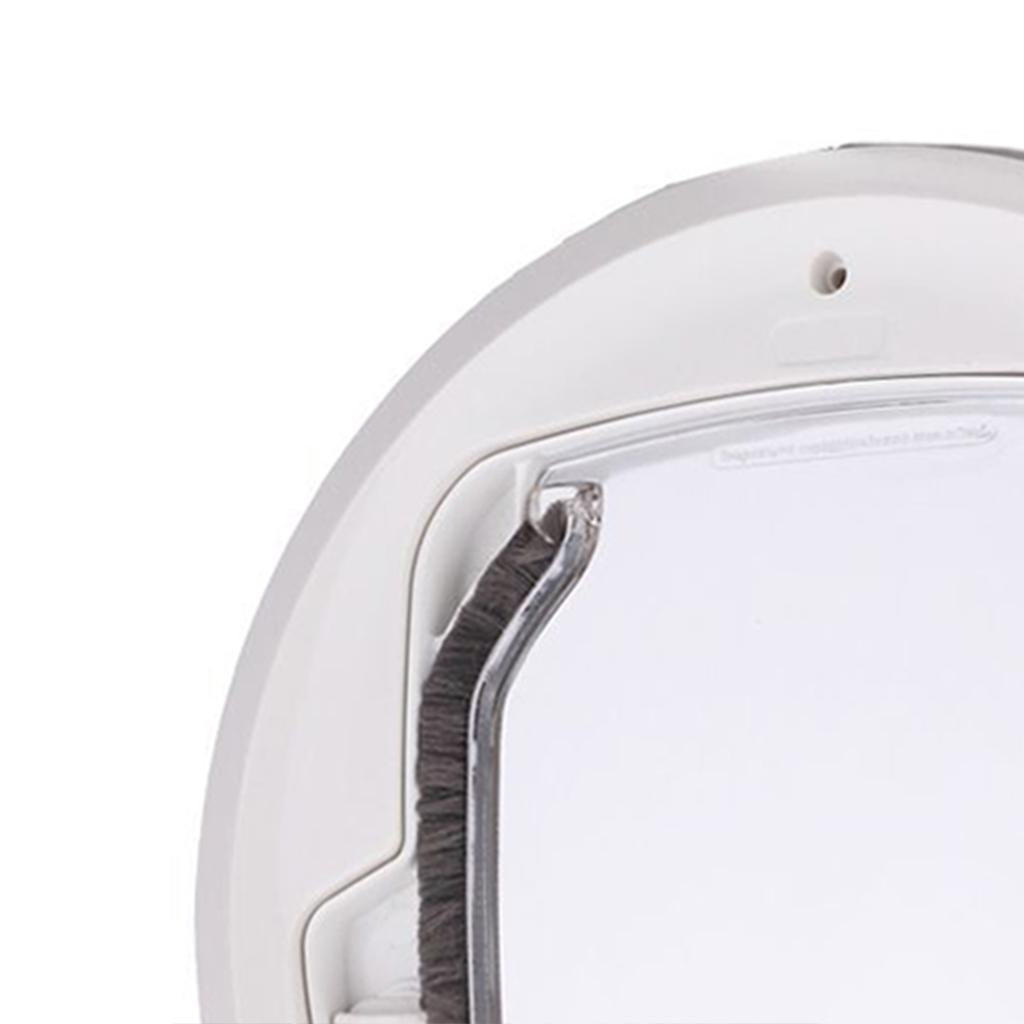 Pet Window Gate Flap Door with for Cat Puppy Doggie for Screen Window， Sliding Glass Door， Glass Window Pet Accessories White