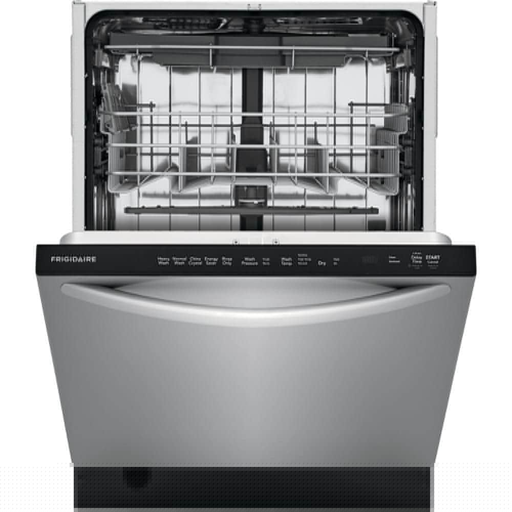 Frigidaire 24 In in Top Control BuiltIn Tall Tub Dishwasher in Stainless Steel with 5Cycles 49 dBA