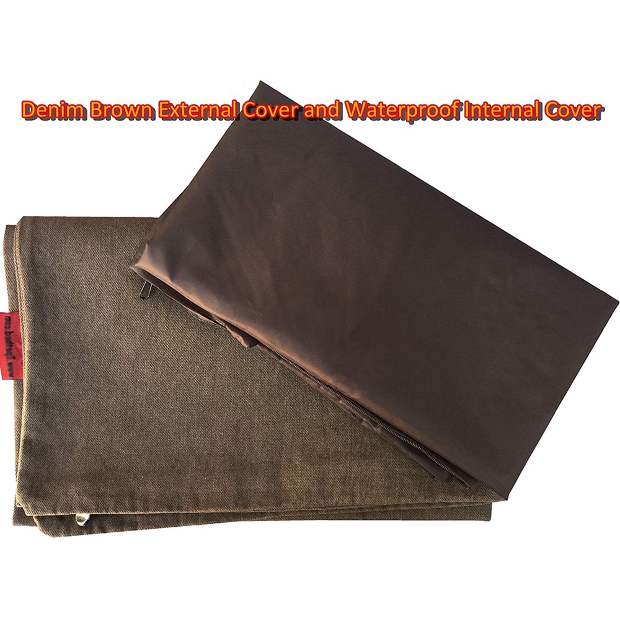 Jumbo Orthopedic Waterproof Memory Foam Dog Bed for Extra Large Pet 55