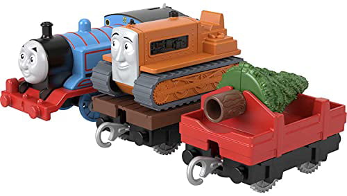 Thomas and Friends Thomas and Terence， battery-powered motorized toy train for preschool kids ages 3 years and up