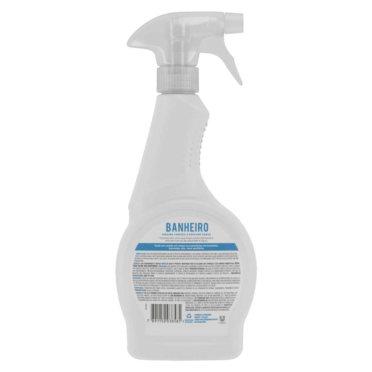 Limpador Especialista Cif Banheiro Sem Cloro 500 ml