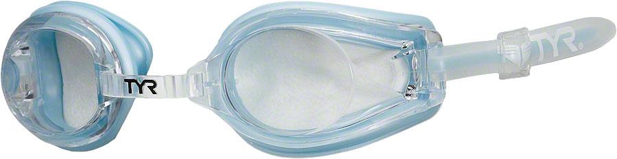 TYR Femme T-72 Petite Goggle: Blue Gasket/Clear Lens