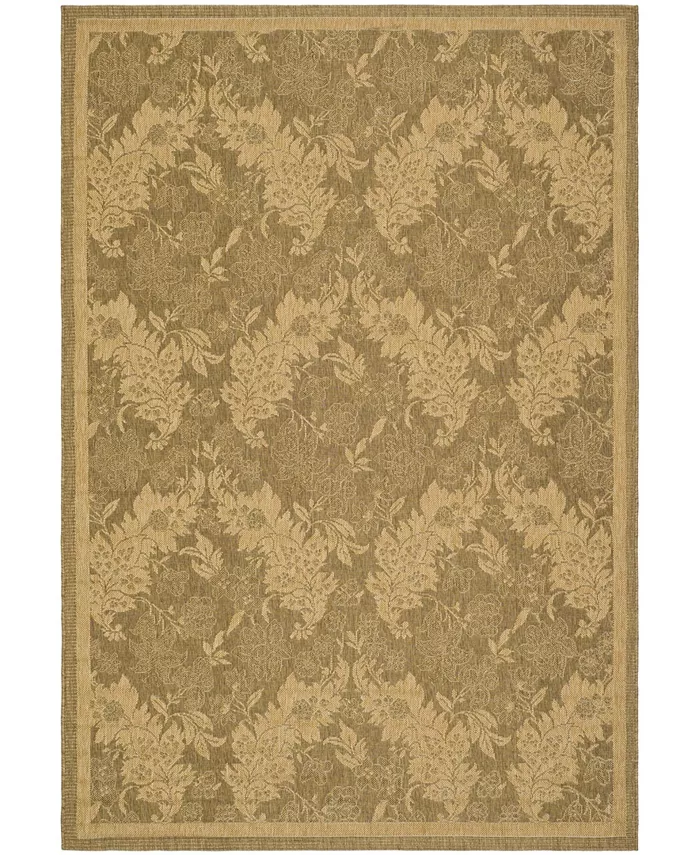 Safavieh Courtyard Gold and Natural 6'7