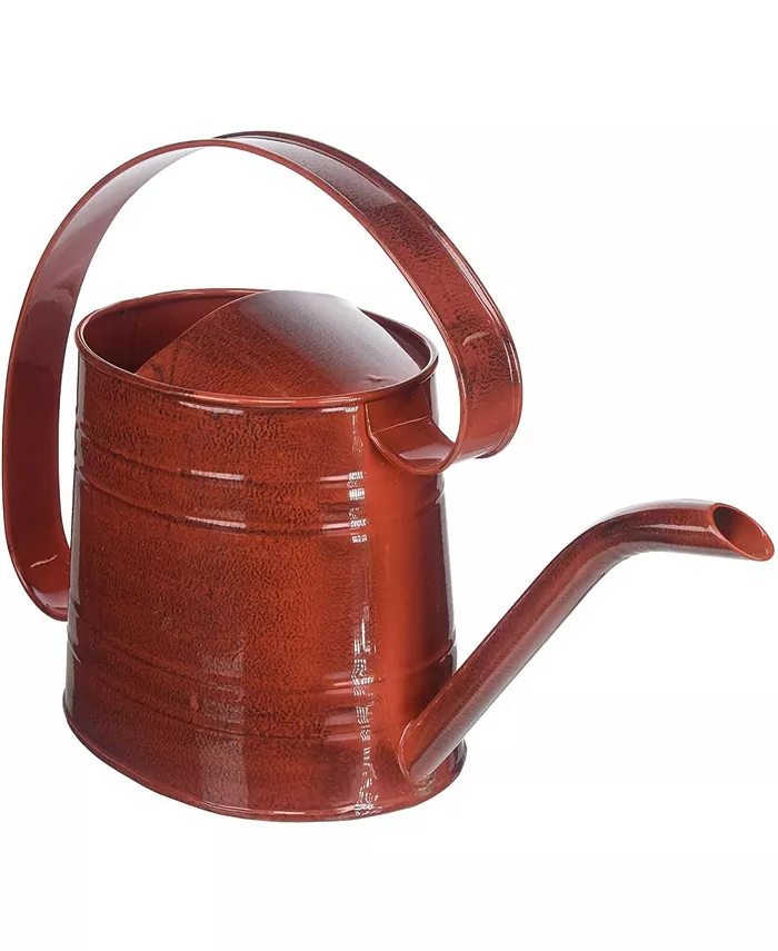 Robert Allen Llc Robert Allen Home and Garden IronLite Danbury Red Watering Can， .5 Gal