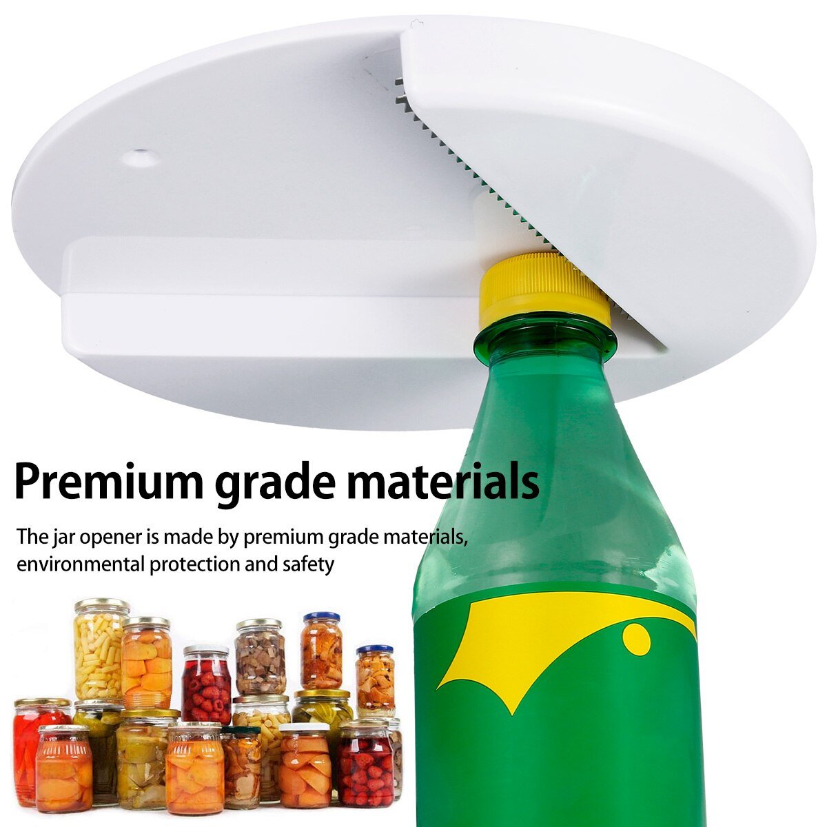 [🔥Summer Hot Sales-48%OFF]Jar Opener Multi-function Cap Opener Under Cabinet