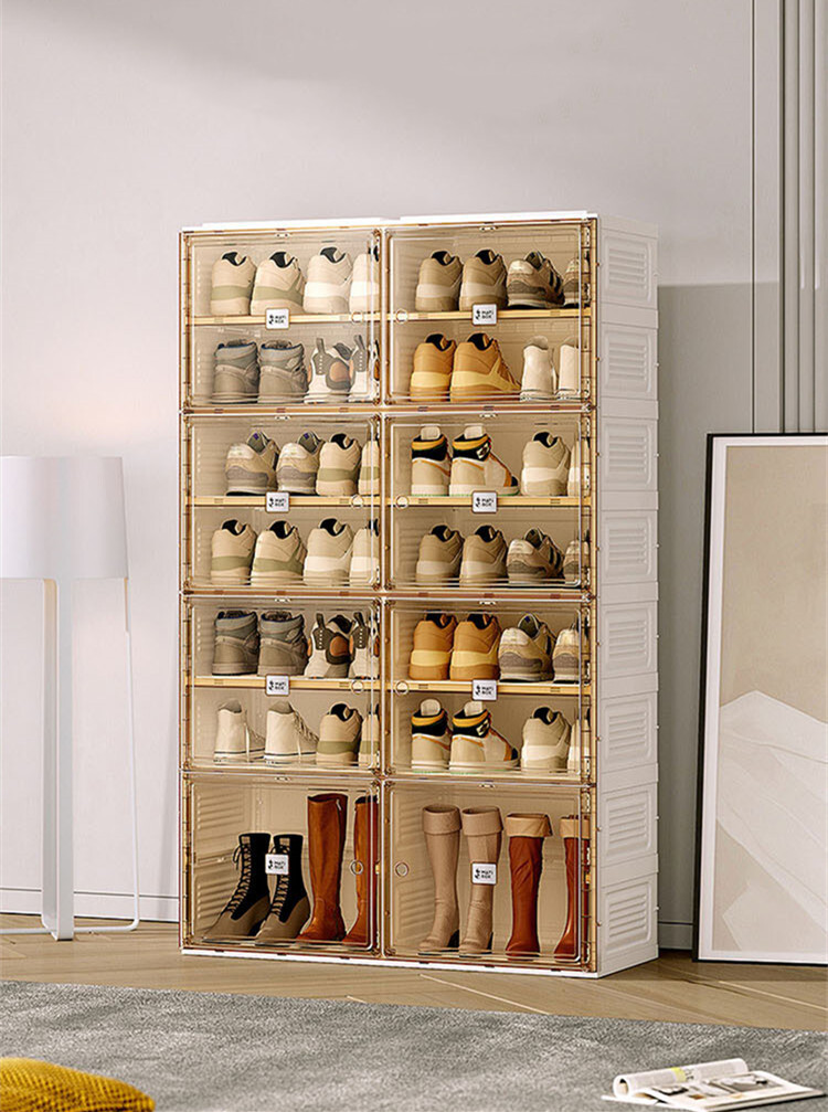 ✨ Portable shoe rack organizer, no installation required