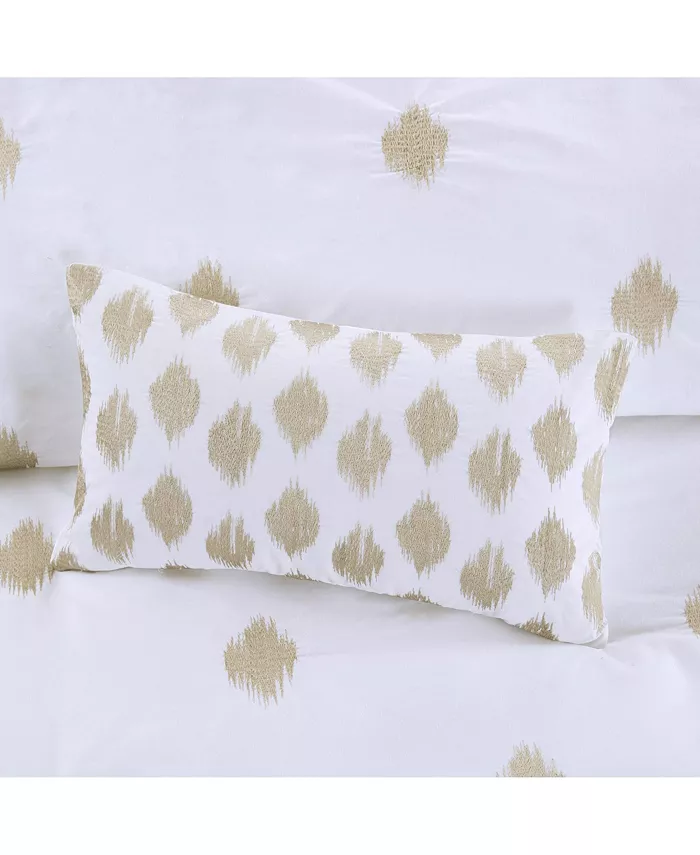 Gracie Mills Cotton Oblong Pillow， Copper - 12x20