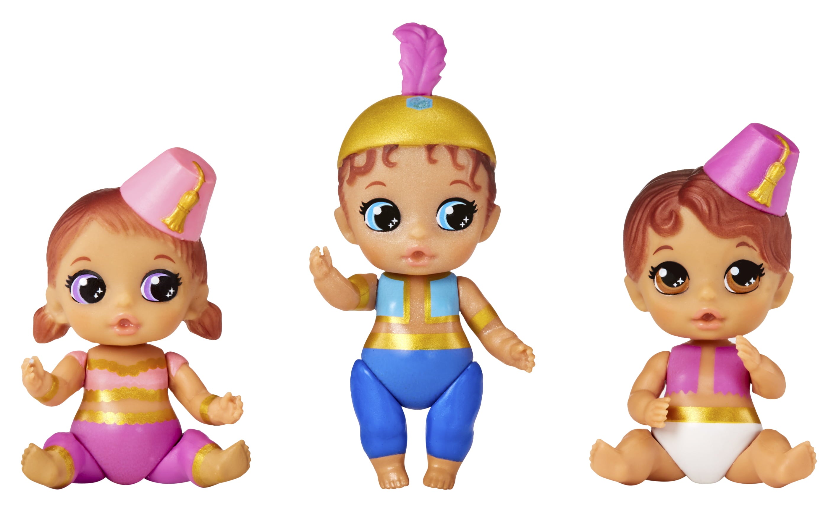 BABY born® Surprise Mini Babies 2.25" – Unwrap Surprise Twins or Triplets Collectible Baby Dolls with Soft Swaddle, Blanket, Rocking Horse, Age 3+