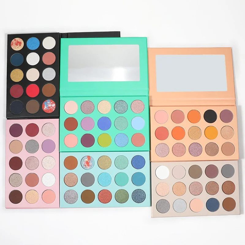 Diy Luxury High Pigment Makeup Palletes Eyeshadow Palette Private Label Vegan Nude Eyeshadow Palette