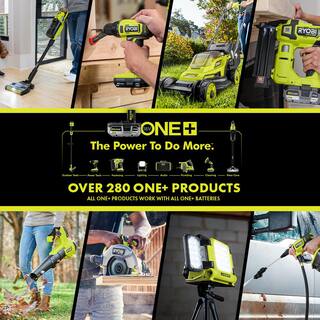 RYOBI ONE+ 18V 13 in. Cordless Battery Walk Behind Push Lawn Mower (Tool Only) P1108BTL