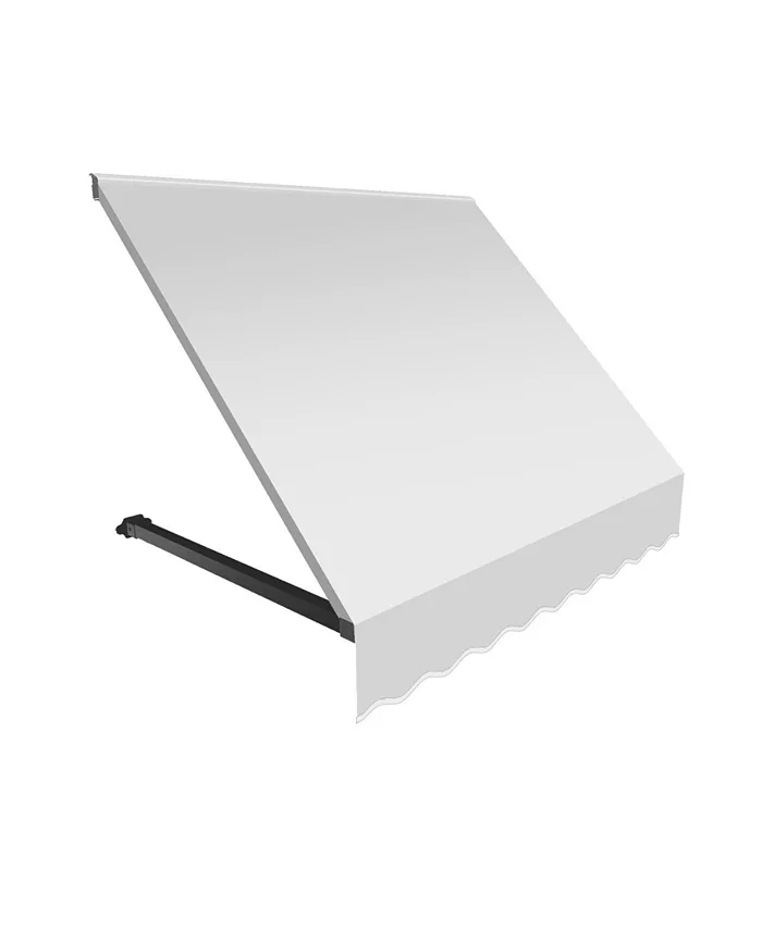 Awntech 4' Dallas Retro Window Entry Awning， 18