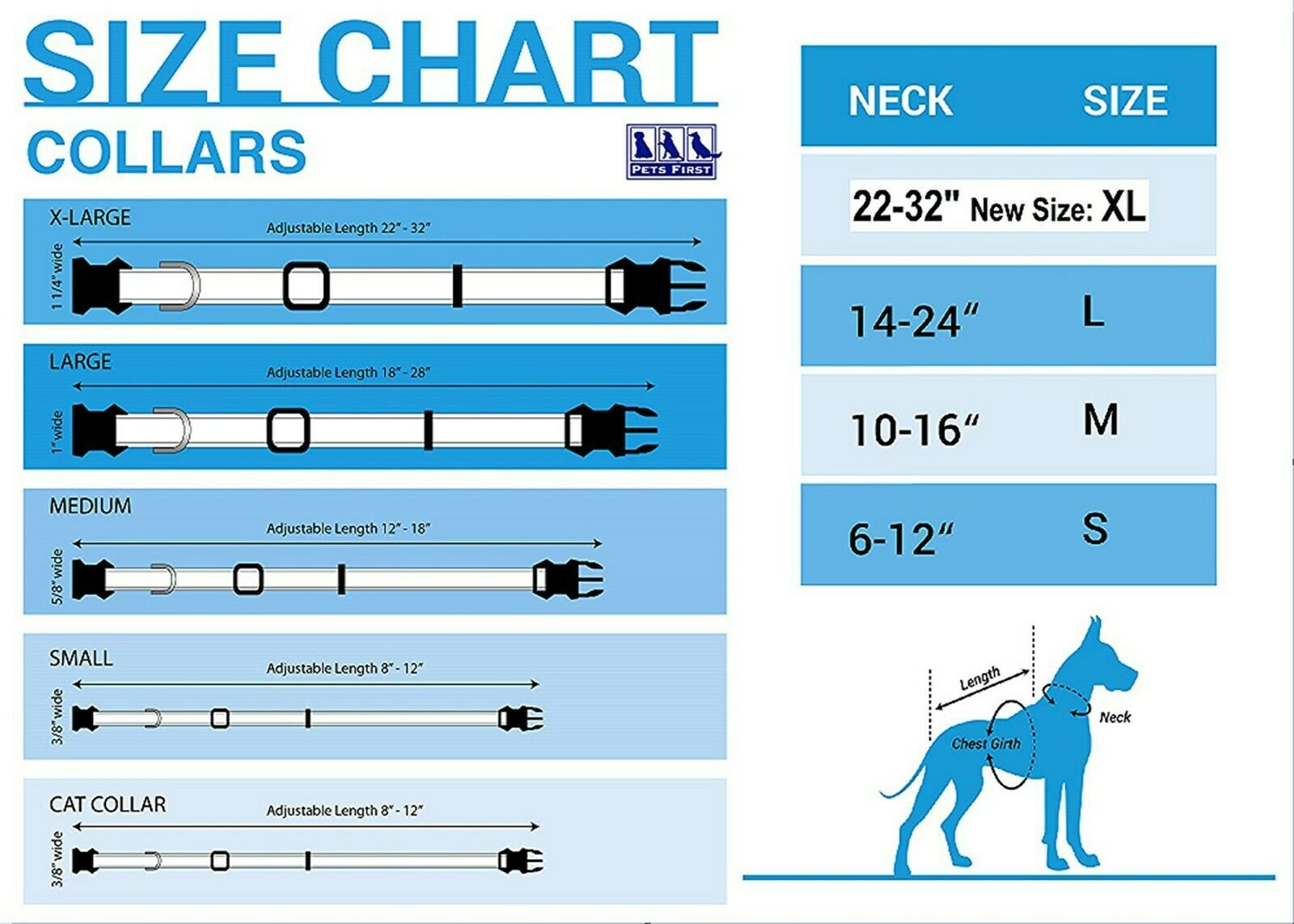 Pets First Plastic and Nylon Tampa Bay Lightning NHL Fashion Break-Away Cat Collar， Blue， S