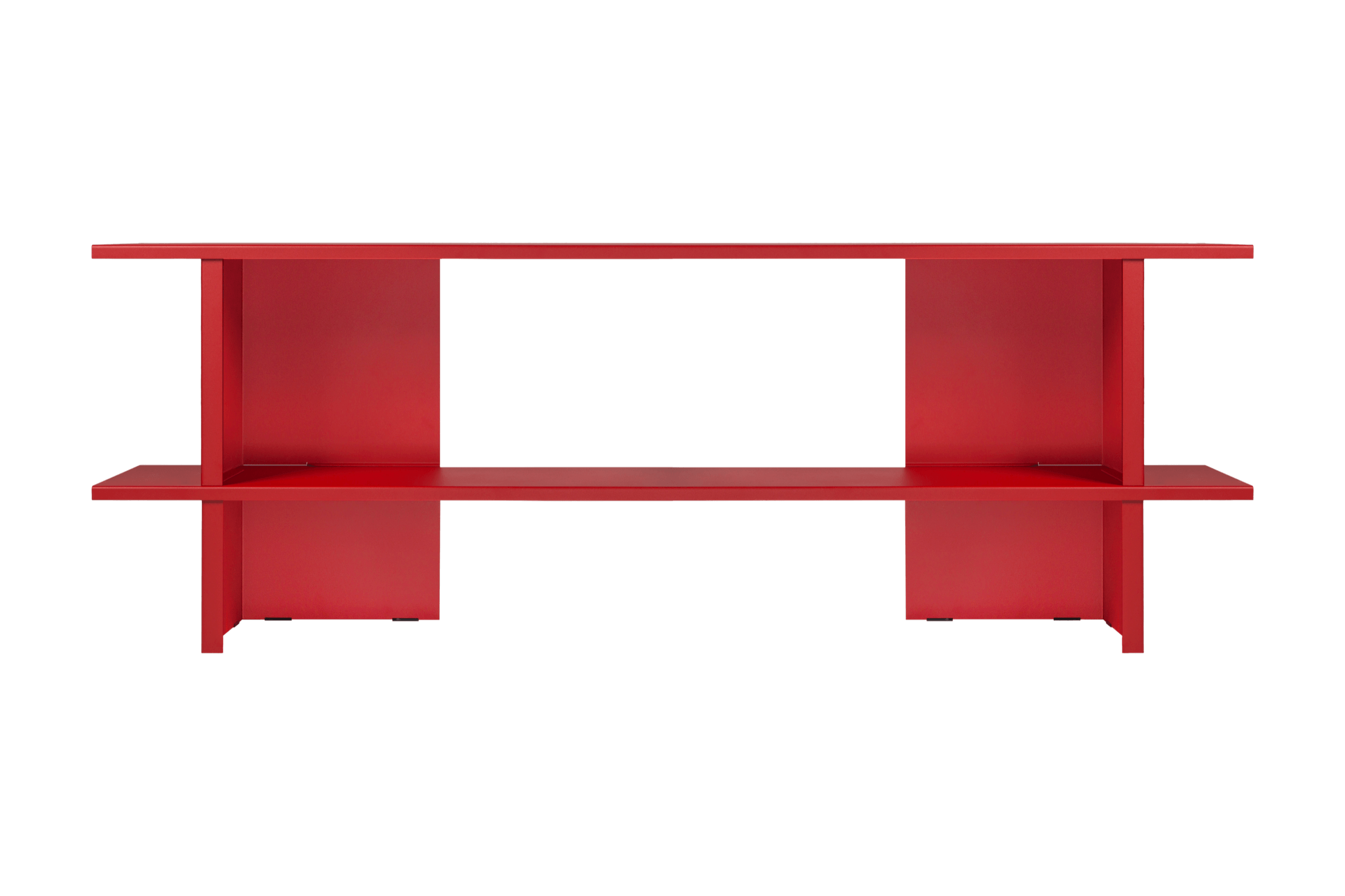 Rustic Open 5-Shelf Wooden Bookcase