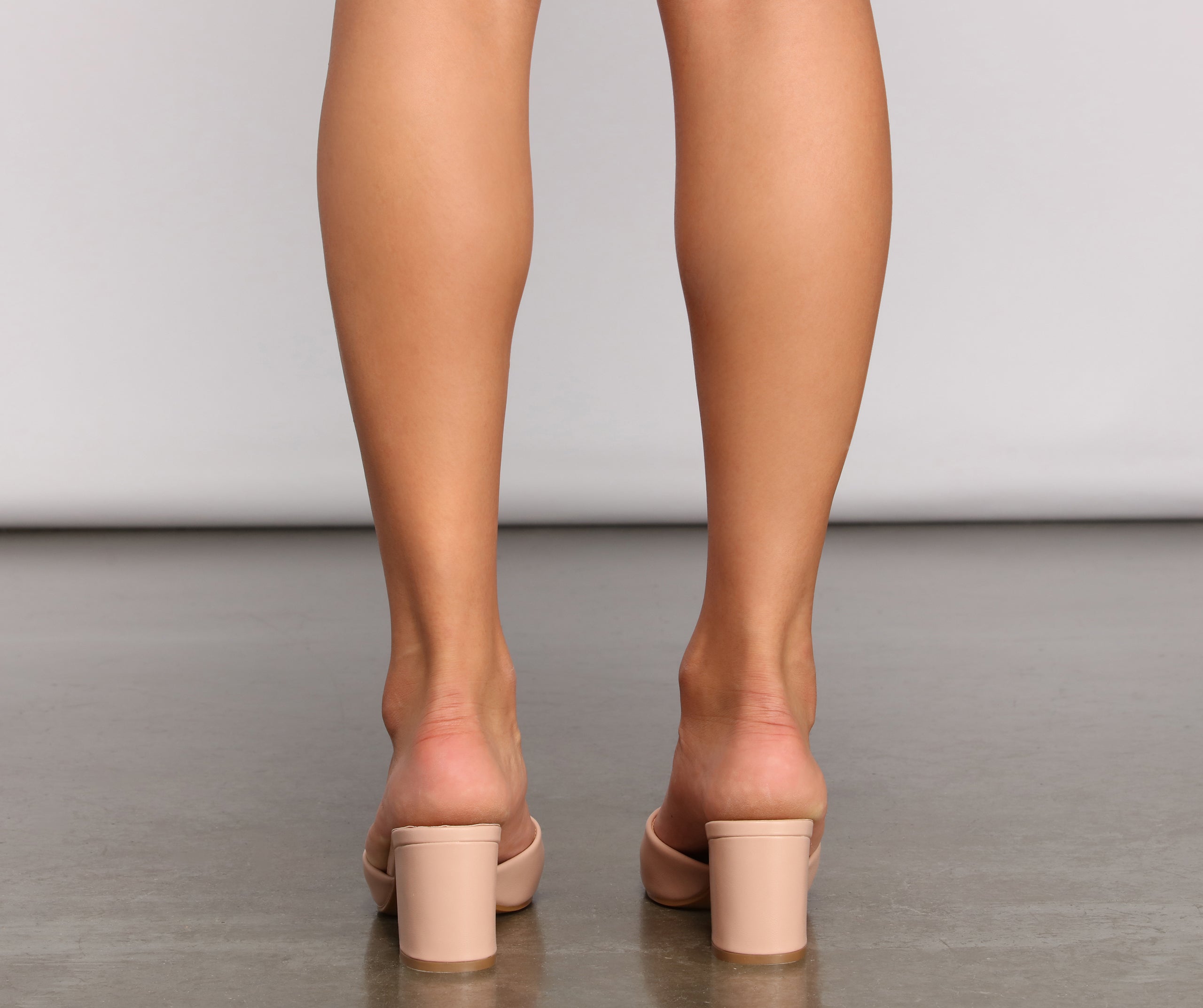 Elevated Style Block Heel Mules